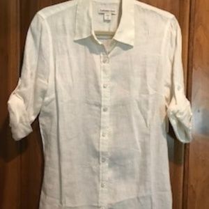 Coldwater Creek Linen Tunic Small/8